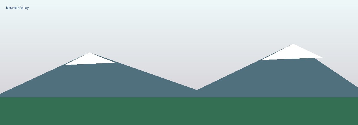 Mountain valley
